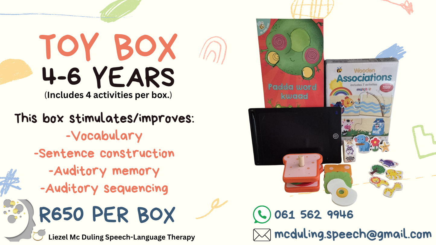 Toy box (4-6 years)