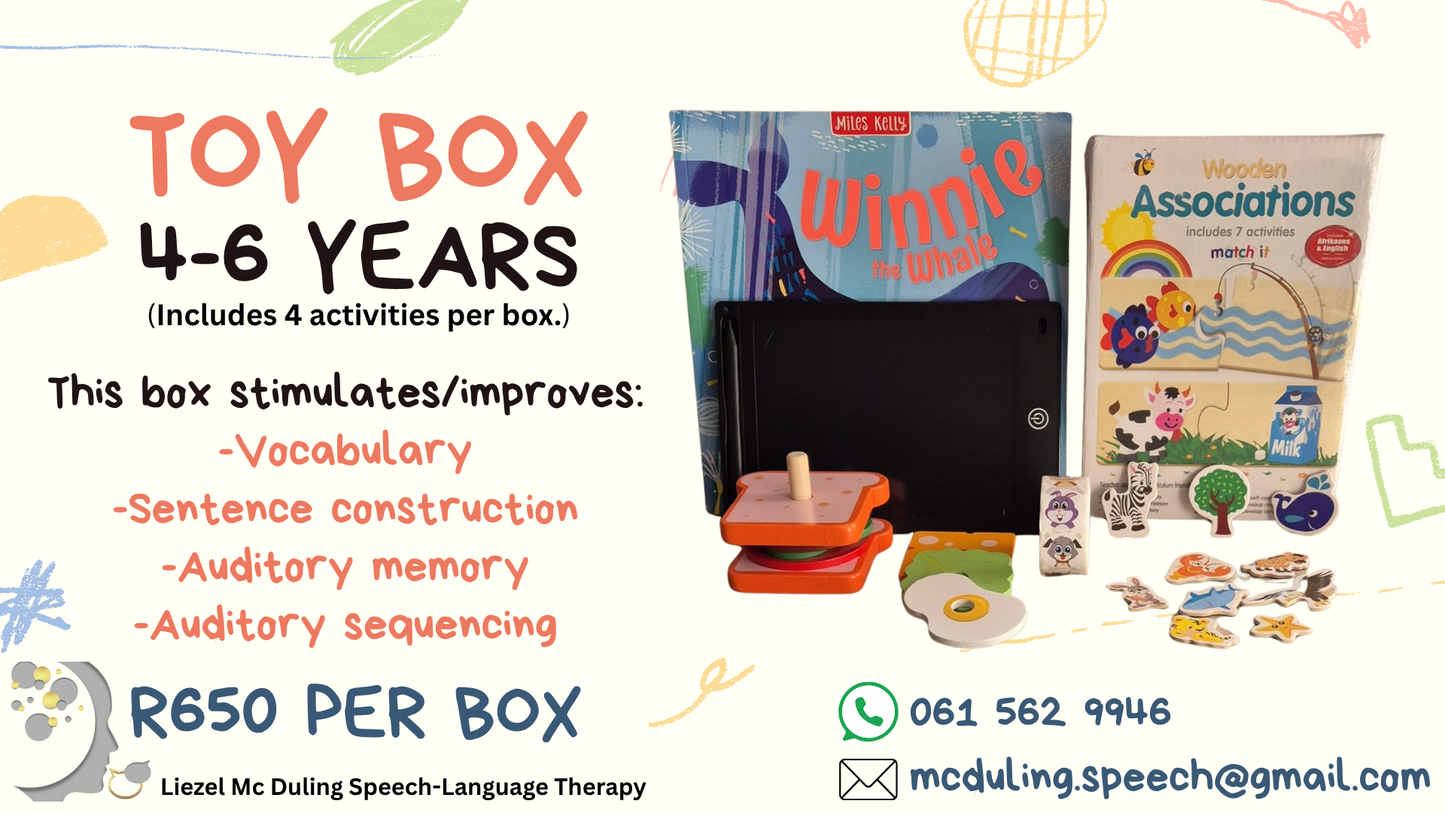 Toy box (4-6 years)
