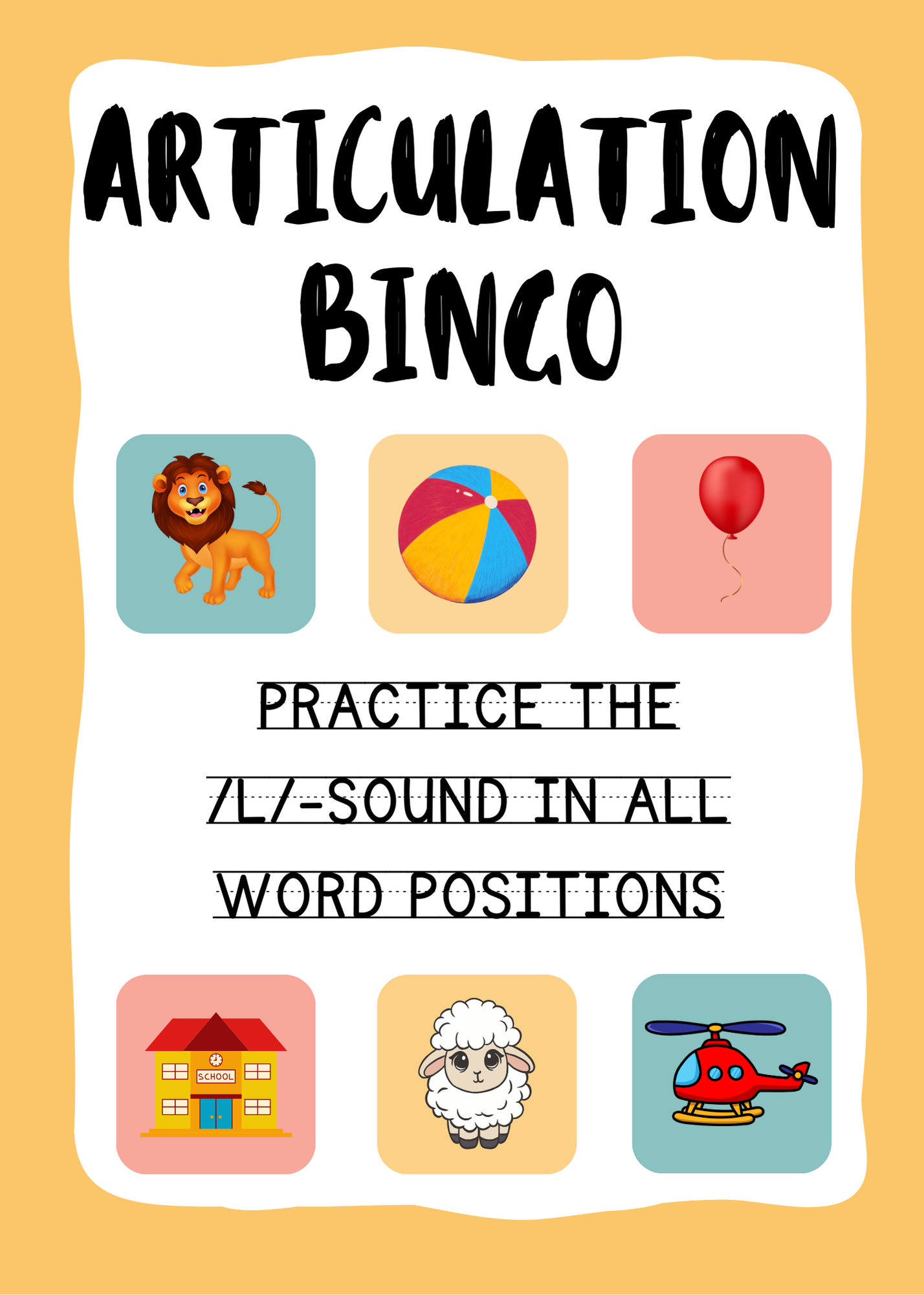 Articulation Bingo (/l/-sound)