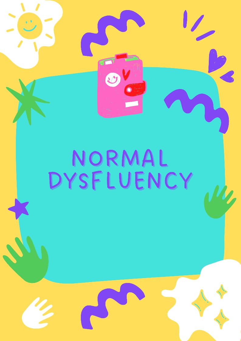 Normal dysfluency information pamphlet