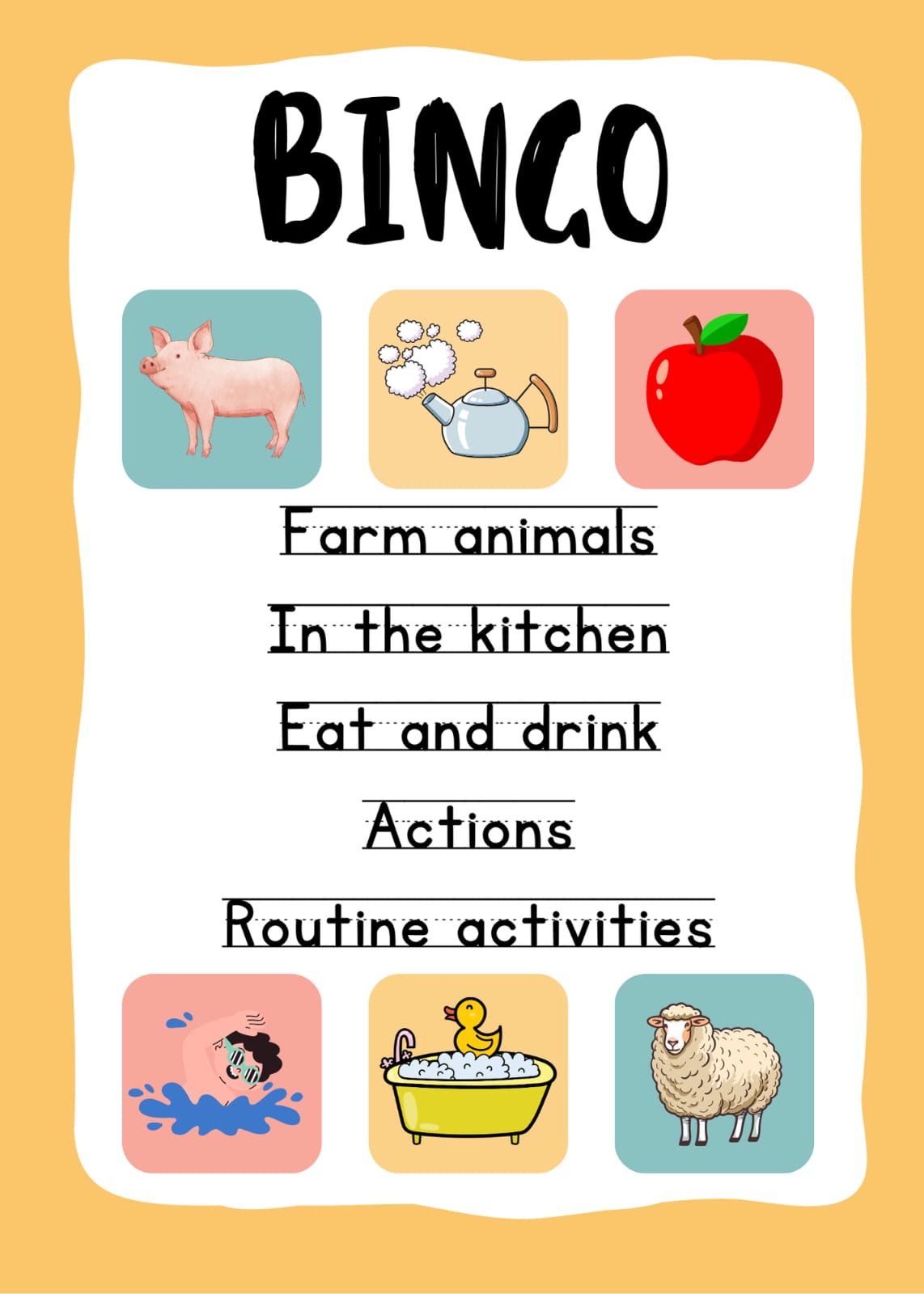 Bingo English (2-4 years)