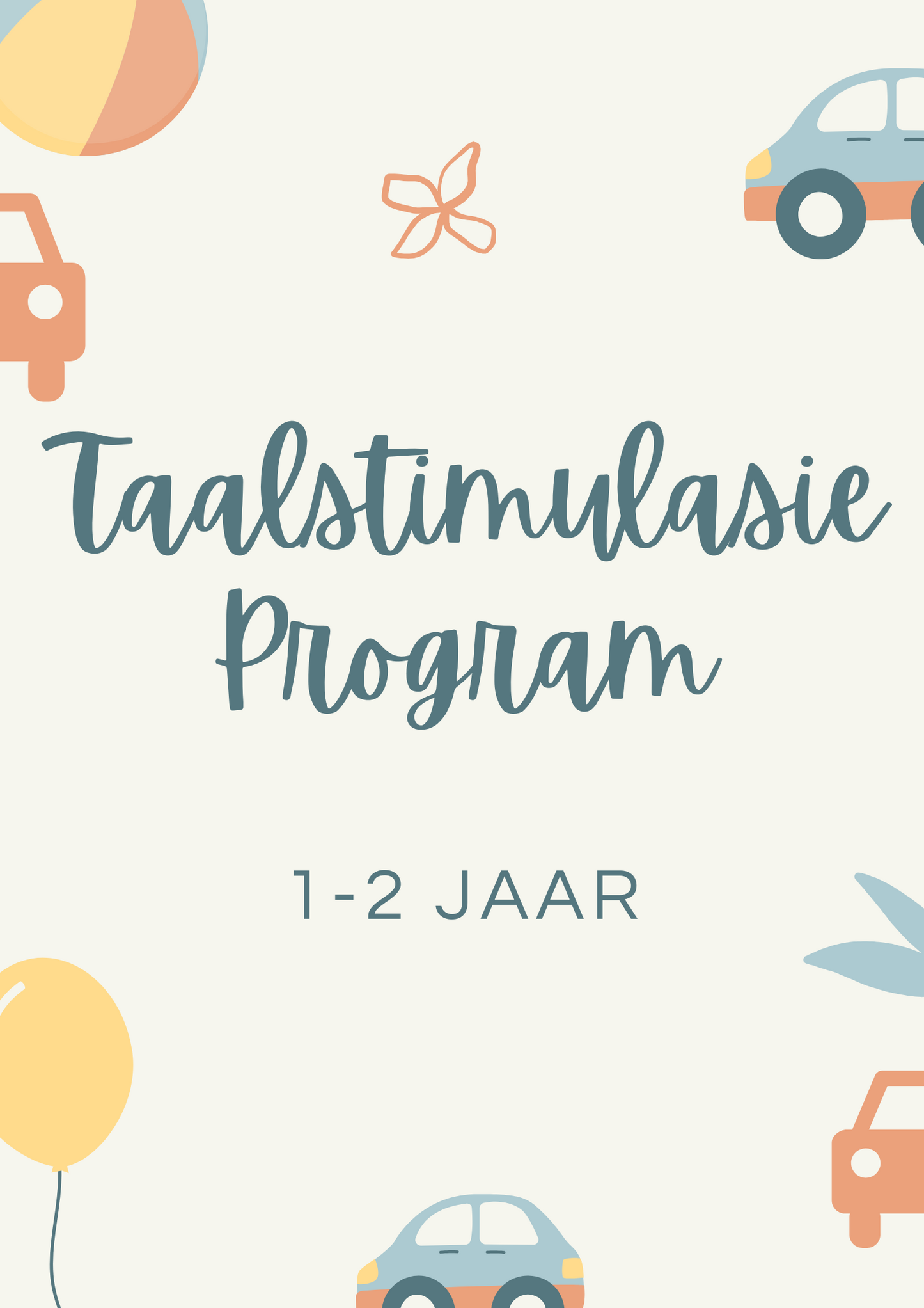 Taalstimulasie Program Afrikaans (1-2 jaar)