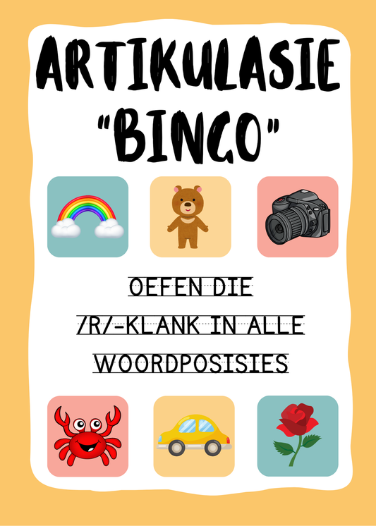 Artikulasie Bingo (/r/-klank)
